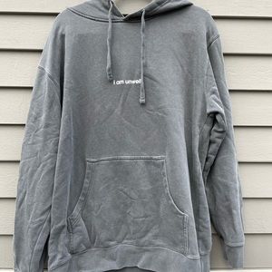 I am Unwell Grey Sweatshirt